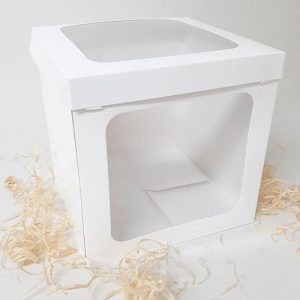 Caja de Regalo 24x24x24 con Doble Visor